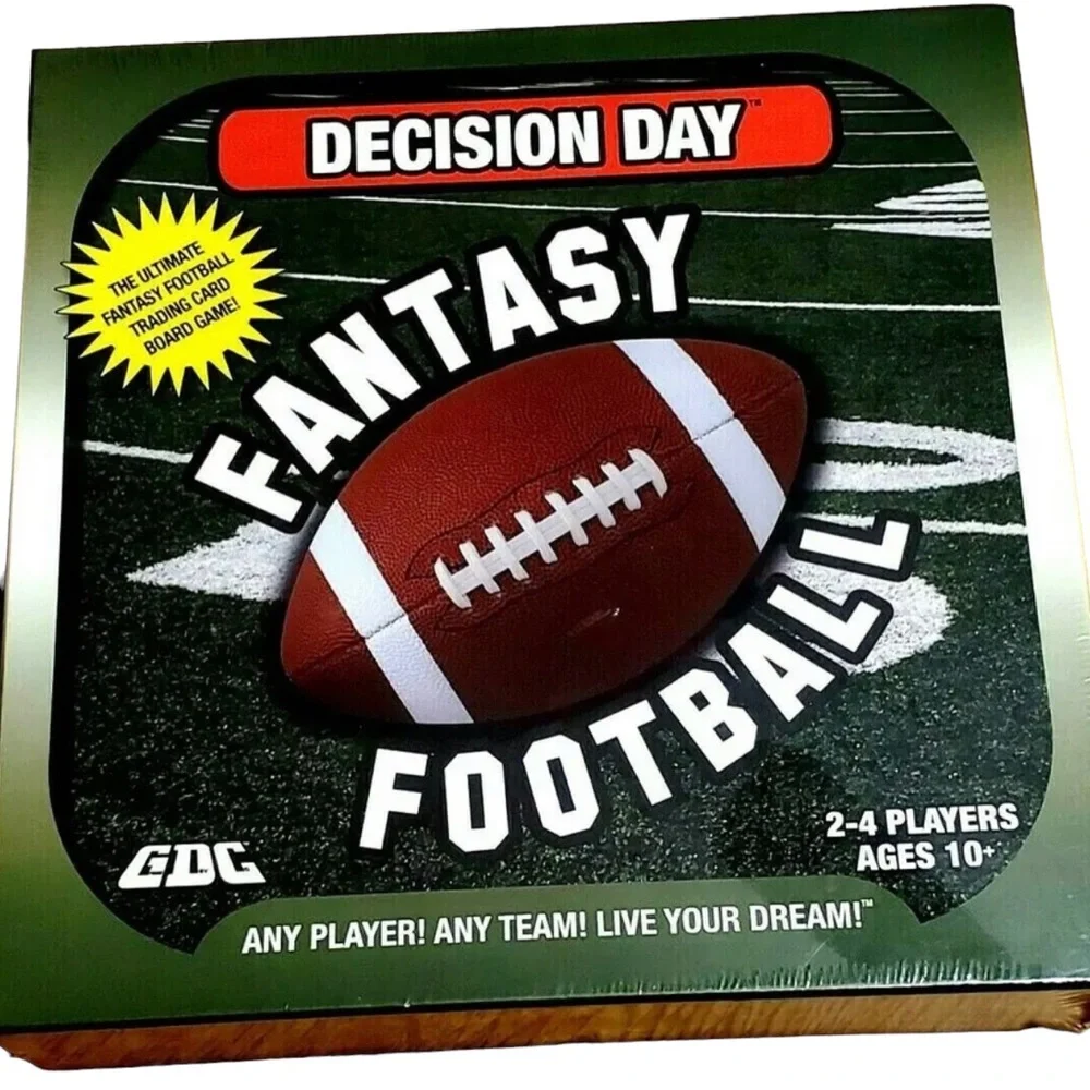 Sunday Night NFL Decision Day Fantasy Football League‎ Board Game Trading Cards